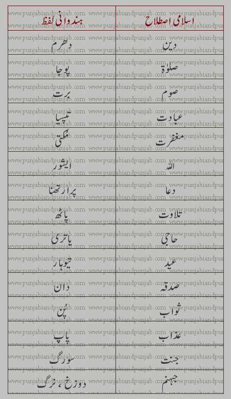 اسلامی اصطلاح